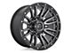 Fuel Wheels Rebel Textured Anthracite 6-Lug Wheel; 17x9; 1mm Offset (10-24 4Runner)