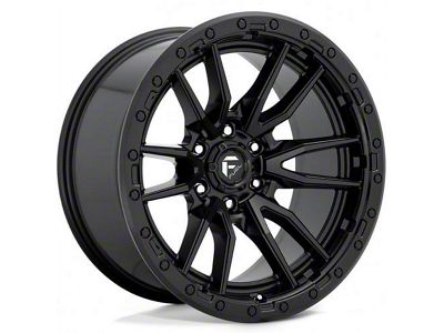 Fuel Wheels Rebel Textured Black 6-Lug Wheel; 18x9; 1mm Offset (10-24 4Runner)