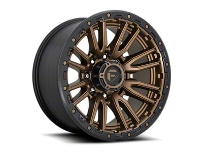 Fuel Wheels Rebel Textured Bronze 6-Lug Wheel; 18x9; 1mm Offset (10-24 4Runner)