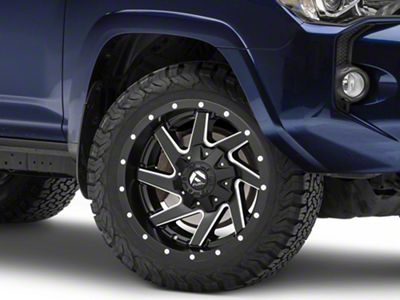 Fuel Wheels Renegade Matte Black Milled 6-Lug Wheel; 20x10; -18mm Offset (10-24 4Runner)