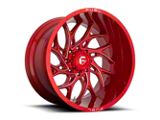 Fuel Wheels Runner Candy Red Milled 6-Lug Wheel; 24x14; -75mm Offset (10-24 4Runner)