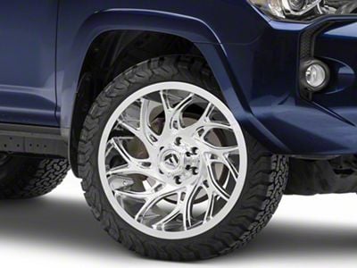 Fuel Wheels Runner Chrome 6-Lug Wheel; 24x12; -44mm Offset (10-24 4Runner)