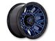 Fuel Wheels Rush Dark Blue 6-Lug Wheel; 17x9; 1mm Offset (10-24 4Runner)