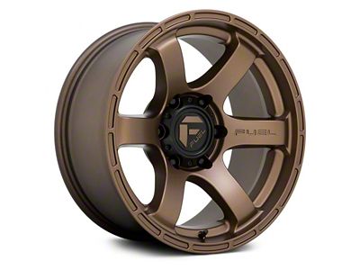 Fuel Wheels Rush Matte Bronze 6-Lug Wheel; 17x9; -12mm Offset (10-24 4Runner)