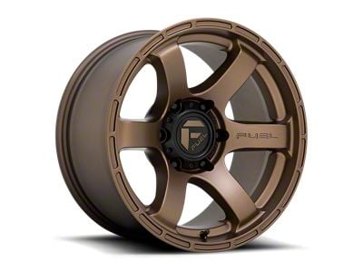 Fuel Wheels Rush Matte Bronze 6-Lug Wheel; 17x9; 1mm Offset (10-24 4Runner)