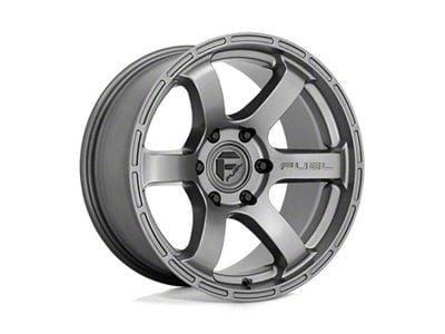 Fuel Wheels Rush Matte Gunmetal 6-Lug Wheel; 18x9; 1mm Offset (10-24 4Runner)