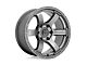 Fuel Wheels Rush Matte Gunmetal 6-Lug Wheel; 18x9; 1mm Offset (10-24 4Runner)