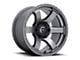 Fuel Wheels Rush Textured Anthracite 6-Lug Wheel; 18x9; 1mm Offset (10-24 4Runner)