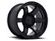 Fuel Wheels Rush Textured Black 6-Lug Wheel; 18x9; 1mm Offset (10-24 4Runner)