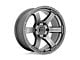 Fuel Wheels Rush Textured Black 6-Lug Wheel; 17x9; -12mm Offset (10-24 4Runner)