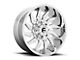 Fuel Wheels Saber Chrome 6-Lug Wheel; 24x12; -44mm Offset (10-24 4Runner)