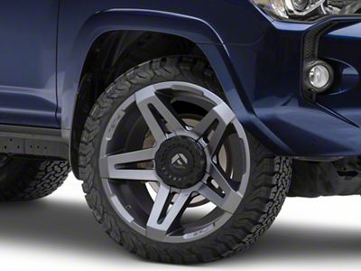 Fuel Wheels SFJ Matte Gunmetal 6-Lug Wheel; 22x14; -75mm Offset (10-24 4Runner)