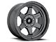 Fuel Wheels Shok Textured Anthracite 6-Lug Wheel; 18x9; 1mm Offset (10-24 4Runner)