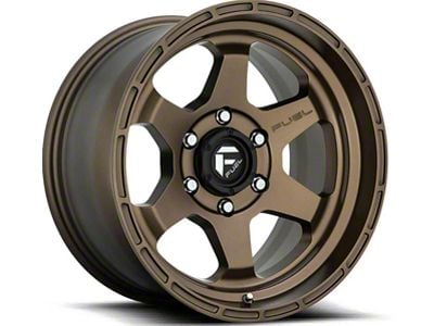 Fuel Wheels Shok Textured Bronze 6-Lug Wheel; 18x9; 1mm Offset (10-24 4Runner)