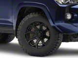 Fuel Wheels Siege Matte Black 6-Lug Wheel; 18x9; -12mm Offset (10-24 4Runner)