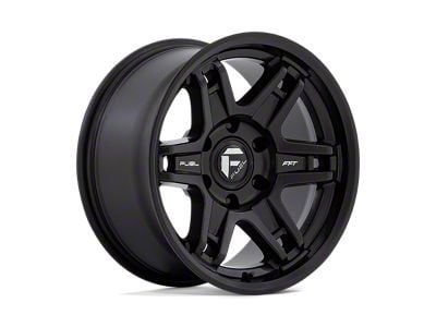 Fuel Wheels Slayer Matte Black 6-Lug Wheel; 18x8.5; -15mm Offset (10-24 4Runner)