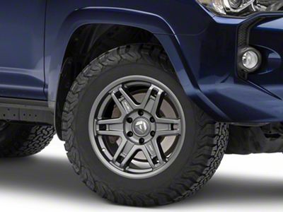 Fuel Wheels Slayer Matte Gunmetal 6-Lug Wheel; 18x8.5; -15mm Offset (10-24 4Runner)