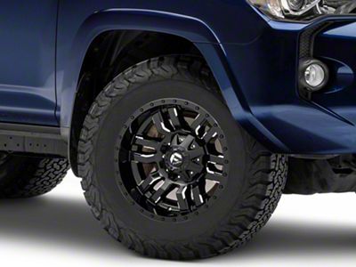 Fuel Wheels Sledge Gloss Black Milled 6-Lug Wheel; 17x9; -12mm Offset (10-24 4Runner)