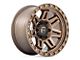 Fuel Wheels Syndicate Full Matte Bronze 6-Lug Wheel; 17x9; -12mm Offset (10-24 4Runner)