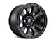 Fuel Wheels Tactic Matte Black 6-Lug Wheel; 17x9; -12mm Offset (10-24 4Runner)