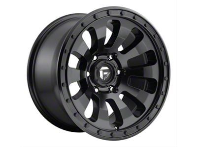 Fuel Wheels Tactic Matte Black 6-Lug Wheel; 18x9; -12mm Offset (10-24 4Runner)