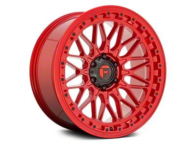 Fuel Wheels Trigger Candy Red 6-Lug Wheel; 17x9; -12mm Offset (10-24 4Runner)