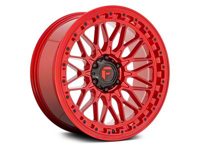 Fuel Wheels Trigger Candy Red 6-Lug Wheel; 17x9; 1mm Offset (10-24 4Runner)