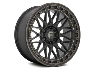 Fuel Wheels Trigger Matte Black Dark Tint 6-Lug Wheel; 17x9; -12mm Offset (10-24 4Runner)