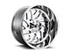 Fuel Wheels Triton Chrome 6-Lug Wheel; 24x12; -44mm Offset (10-24 4Runner)