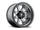 Fuel Wheels Trophy Anthracite with Black Ring 6-Lug Wheel; 17x8.5; -6mm Offset (10-24 4Runner)