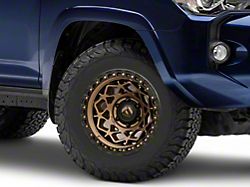 Fuel Wheels Unit Bronze with Matte Black Ring 6-Lug Wheel; 17x9; 1mm Offset (10-24 4Runner)