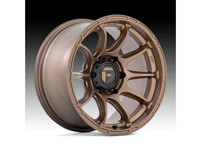 Fuel Wheels Variant Matte Bronze 6-Lug Wheel; 17x9; -12mm Offset (10-24 4Runner)