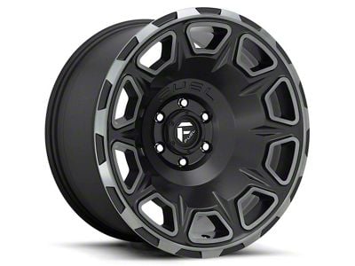 Fuel Wheels Vengeance Matte Black Double Dark Tint 6-Lug Wheel; 17x9; -12mm Offset (10-24 4Runner)