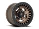 Fuel Wheels Warp Beadlock Matte Bronze 6-Lug Wheel; 17x9; -15mm Offset (10-24 4Runner)