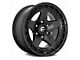 Fuel Wheels Warp Satin Black 6-Lug Wheel; 17x9; 1mm Offset (10-24 4Runner)