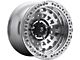 Fuel Wheels Zephyr Beadlock Gloss Machined 6-Lug Wheel; 17x9; -15mm Offset (10-24 4Runner)