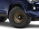 Fuel Wheels Zephyr Matte Bronze with Black Bead Ring 6-Lug Wheel; 17x9; -12mm Offset (10-24 4Runner)