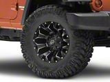 Fuel Wheels Assault Gloss Black Milled Wheel; 17x9; 1mm Offset (97-06 Jeep Wrangler TJ)