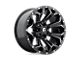 Fuel Wheels Assault Gloss Black Milled 6-Lug Wheel; 17x9; 2mm Offset (21-24 Bronco, Excluding Raptor)