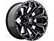 Fuel Wheels Assault Gloss Black Milled 6-Lug Wheel; 18x9; -12mm Offset (22-24 Bronco Raptor)