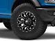 Fuel Wheels Assault Satin Black Milled 6-Lug Wheel; 17x9; -12mm Offset (21-24 Bronco, Excluding Raptor)