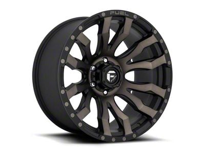 Fuel Wheels Blitz Matte Black Double Dark Tint 6-Lug Wheel; 20x12; -44mm Offset (21-24 Bronco, Excluding Raptor)