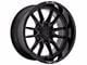 Fuel Wheels Clash Gloss Black 6-Lug Wheel; 17x9; 1mm Offset (22-24 Bronco Raptor)