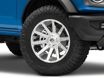 Fuel Wheels Contra Chrome 6-Lug Wheel; 18x9; -12mm Offset (21-24 Bronco, Excluding Raptor)