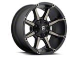 Fuel Wheels Coupler Matte Black Double Dark Tint 6-Lug Wheel; 18x9; 19mm Offset (21-24 Bronco, Excluding Raptor)