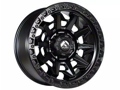 Fuel Wheels Covert Matte Black 6-Lug Wheel; 17x8.5; 14mm Offset (22-24 Bronco Raptor)