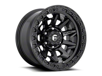 Fuel Wheels Covert Matte Black 6-Lug Wheel; 20x10; -18mm Offset (22-24 Bronco Raptor)