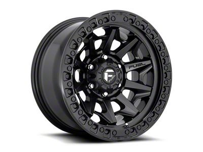 Fuel Wheels Covert Matte Black 6-Lug Wheel; 20x9; 20mm Offset (22-24 Bronco Raptor)