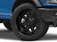 Fuel Wheels Darkstar Matte Black with Gloss Black Lip 6-Lug Wheel; 22x10; -18mm Offset (21-24 Bronco, Excluding Raptor)