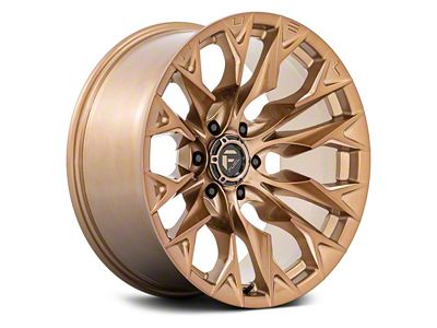 Fuel Wheels Flame Platinum Bronze 6-Lug Wheel; 20x9; 1mm Offset (21-24 Bronco, Excluding Raptor)